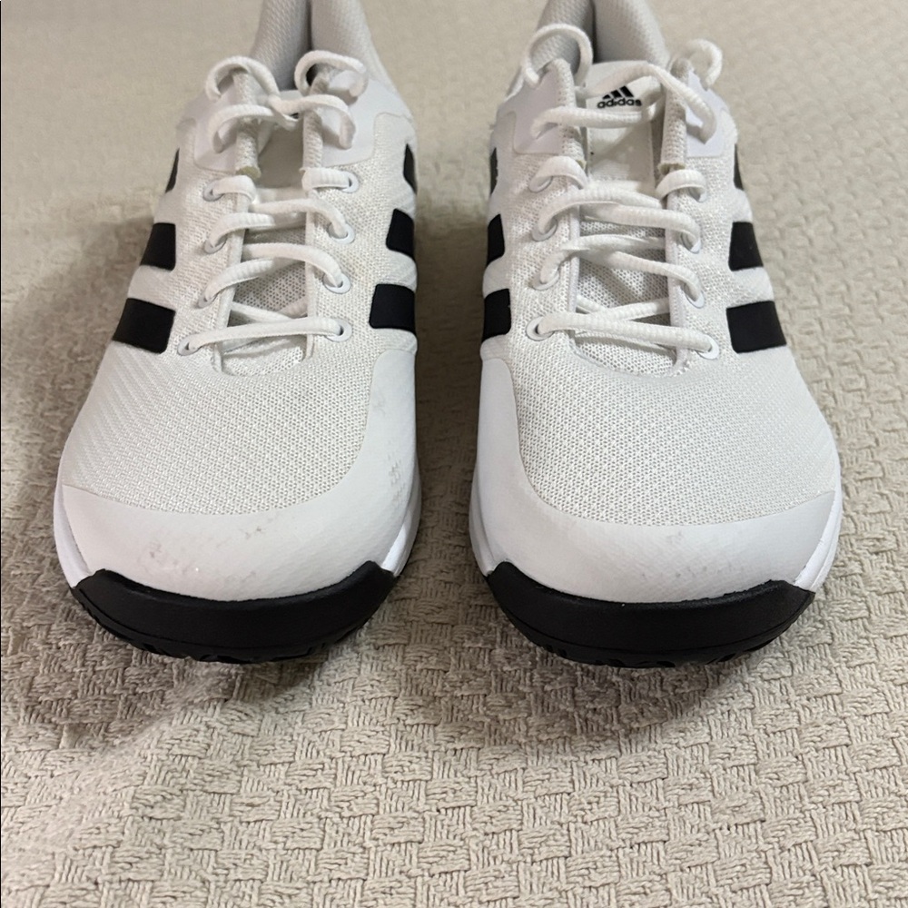 NWOT Adidas Game Spec white & black sneaker athletic tennis shoe FX3651 Size 9 - Picture 12 of 17